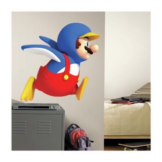 Stickers Nintendo Super Mario Penguin géant ambiance