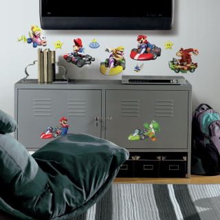 Stickers super mario kart nintendo ambiance