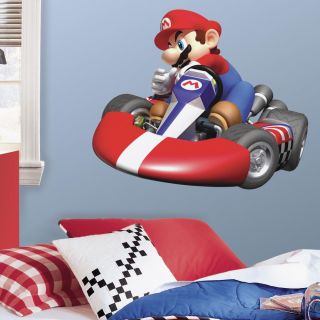 Stickers Nintendo Mario Kart Wii Géant ambiance