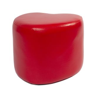 Pouf AMOUR Rouge (39x38x30cm) 