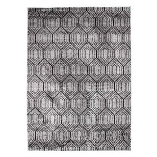Tapis Armoni losanges 133x190cm gris