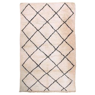 Tapis Beni Ouarain 310x185cm écru