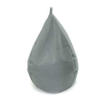 Pouf poire Berlingot 72x42cm gris nuage intérieur extérieur