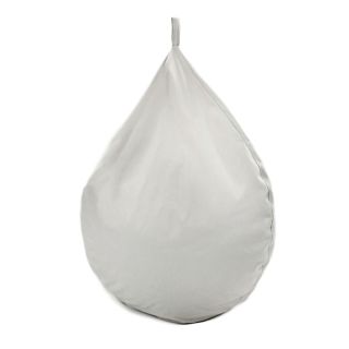 Pouf poire Kids Berlingot 72x42cm écru intérieur extérieur