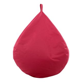 Pouf poire géant Big Mama 90x90cm framboise intérieur extérieur