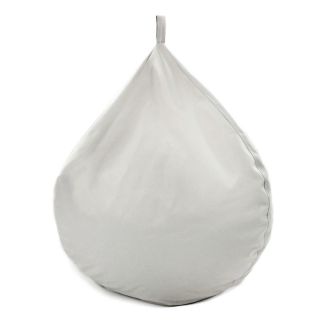 Pouf poire géant écru 90x92cm interieur extérieur