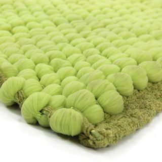 Tapis Bulle anis