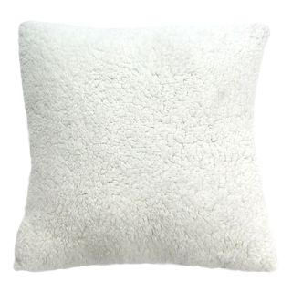 Coussin Caline 40x40cm blanc