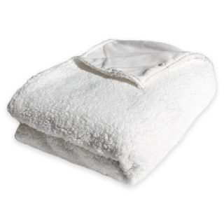 Plaid Caline 130x160cm blanc