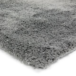 Tapis shaggy gris foncé extra doux Caline