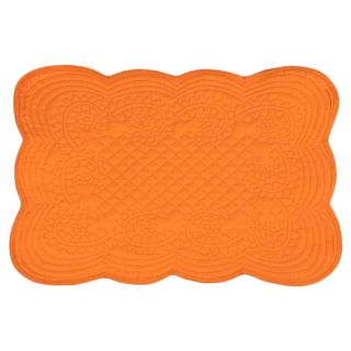 Photo ambiance Set de table Charmille 36x50 safran