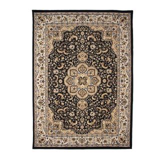 tapis classic noir photo ambiance