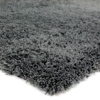 Tapis Nuage à poils longs gris anthracite