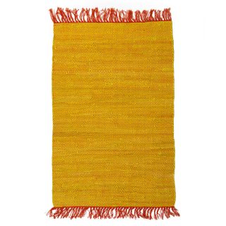 Tapis Color 60x90cm bi-couleur jaune rouge