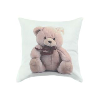 Coussin Baby Pets Ourson Blanc