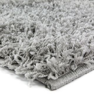 Tapis Domino shaggy gris