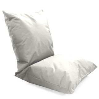 Double coussin écru 120x60cm intérieur extérieur