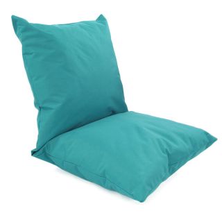 Double coussin géant bleu intérieur exterieur 120x60cm