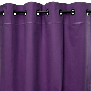 Rideau Elsa à oeillets 145x250cm violet
