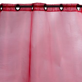 Voilage FEERIE 110x250cm bordeaux