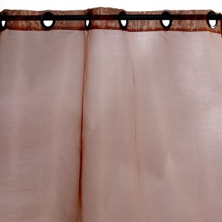 Voilage FEERIE 110x250cm Chocolat