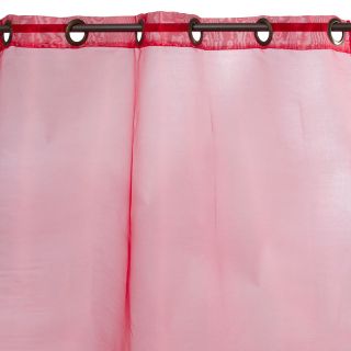 Voilage Feerie 110x250cm rouge