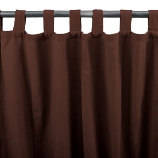 Rideau First à pattes 140x250cm chocolat