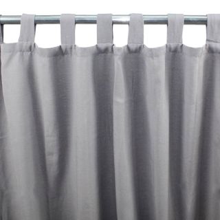 Rideau First à pattes 140x250cm gris