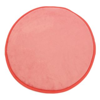 Tapis rond corail diam 70cm Flanelle