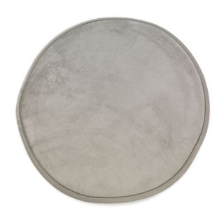Tapis rond écru diam. 70cm Flanelle