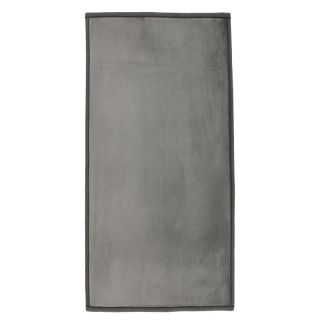 Tapis extra doux gris 120x60cm Flanelle