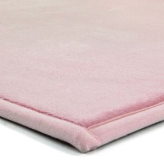 Tapis extra doux rose poudré Flanelle