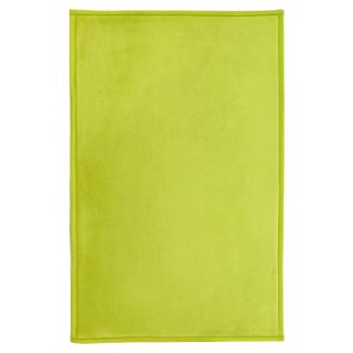 Tapis Flanelle extra doux vert anis 60x90cm