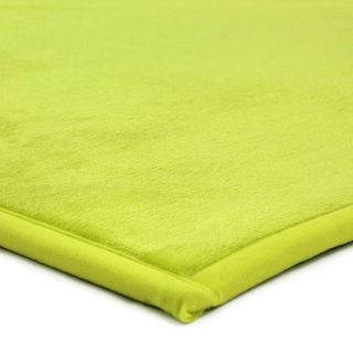Tapis extra doux vert anis Flanelle