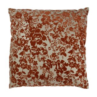 Coussin Floralie 50x50cm orange