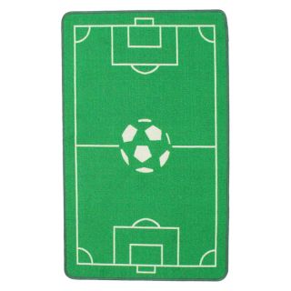 Tapis Terrain de foot 120x80cm vert