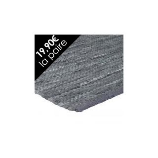 Tapis CUIR (85x55cm) Gris