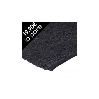 Tapis CUIR (85x55cm) Noir
