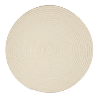 Tapis TAM TAM (Diam. 70cm) Écru