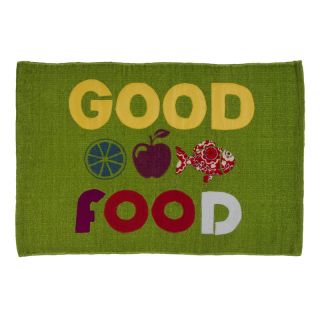 FOOD GOOD tapis 60x90 coton