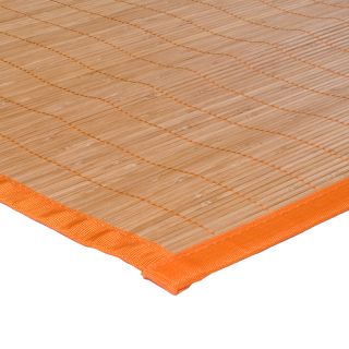 Tapis Bali Bamboo ganse orange