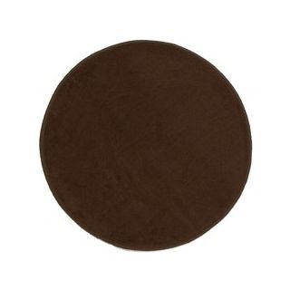 Tapis Pablo diam. 120cm chocolat