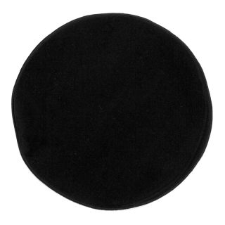 Tapis Rond Pablo diam. 120cm noir