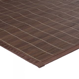 Tapis BALI CHIC (135x190cm) Chocolat • Bambou