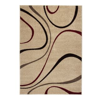 Grand tapis Casa Ondes 160x230cm écru