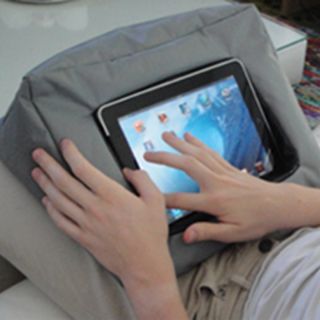 Coussin ANDROID support tablette grise