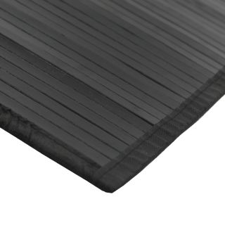 Tapis BALI CHIC BAMBOU Noir (230x160cm)