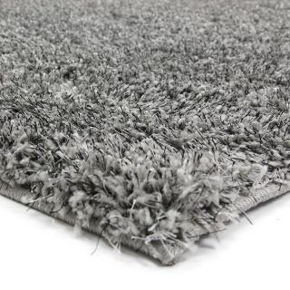 Tapis Jewel gris clair shaggy