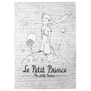 Tapis Le Petit Prince Wording 130x90cm
