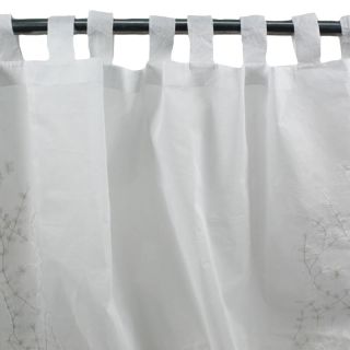 LYLAS voilage à pattes (140x270cm) blanc